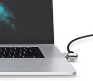 🔒 enhanced maclocks mbprldgtb01kl laptop ledge lock adapter + keyed cable lock for macbook pro with touch bar logo