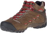 ultimate comfort and protection: merrell chameleon waterproof hiking boulder men's shoes логотип