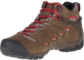 img 2 attached to Ultimate Comfort and Protection: Merrell Chameleon Waterproof Hiking Boulder Men's Shoes