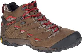 img 1 attached to Ultimate Comfort and Protection: Merrell Chameleon Waterproof Hiking Boulder Men's Shoes