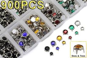 img 4 attached to 💎 Rhinestone Stud Refills for Bedazzler Sewing Supplies