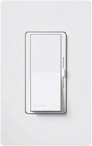 img 4 attached to Lutron DVWFSQ-FH-WH 1.5 Amp Diva White Fan Control - Single-Pole or 3-Way