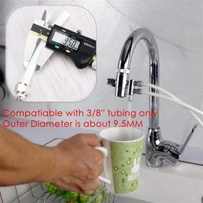 img 2 attached to 🚰 ROLYA Countertop Diverter Aerator Adapter