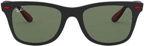img 4 attached to Matte Square Plastic Ray Ban Sunglasses