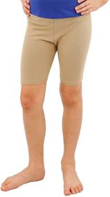 img 2 attached to 👖 Vivians Fashions Legging Shorts: Trendy Girls' Clothing in Stylish Leggings