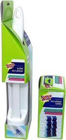 img 3 attached to 🚽 3M Scotch-Brite Click N Flip Toilet Wand Cleaner System with Caddy and 10 Refill Scrubbers