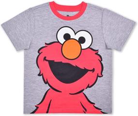 img 3 attached to Sesame Street 2 Piece Shirt Jogger Boys' Clothing