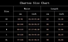 img 1 attached to 👗 CHARTOU Reversible Stretchy Knitted Pleated Women's Clothing: Stylish Versatility at Its Best!
