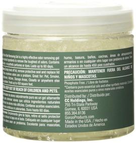 img 1 attached to 🌬️ Gonzo Natural Magic - Odor Removing Gel 14oz - Effectively Eliminates Pet, Smoke, Trash, Kitchen, Closet, and Bathroom Odors