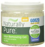 🌬️ gonzo natural magic - odor removing gel 14oz - effectively eliminates pet, smoke, trash, kitchen, closet, and bathroom odors logo