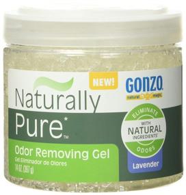 img 4 attached to 🌬️ Gonzo Natural Magic - Odor Removing Gel 14oz - Effectively Eliminates Pet, Smoke, Trash, Kitchen, Closet, and Bathroom Odors