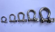 jingyi silver stainless anchor shackles sports & fitness in boating & sailing логотип
