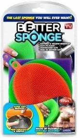 img 1 attached to 🧽 Emson Div Of E Mishon 1734 Better Sponge, 3-Pk, As Seen On TV - Bulk Pack of 6!