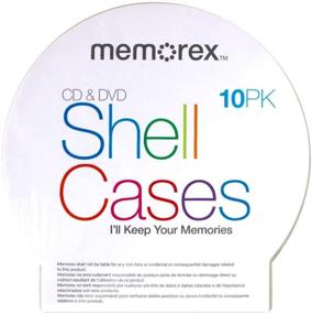 img 2 attached to Clear C-Shell кейсы: Меморекс, пакет из 10 штук – идеальная защита для ваших дисков.