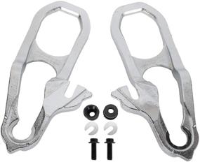 img 4 attached to KARPAL 1 Pair Front Driver + Passenger Sides Frame Tow Hook: Compatible With 2019-2021 Ram 1500 Silver – Ultimate Towing Solution!