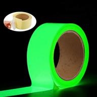 glow-in-the-dark tape: oumers 33 ft x 2 inch green luminous tape sticker - waterproof, photoluminescent, and easily removable logo