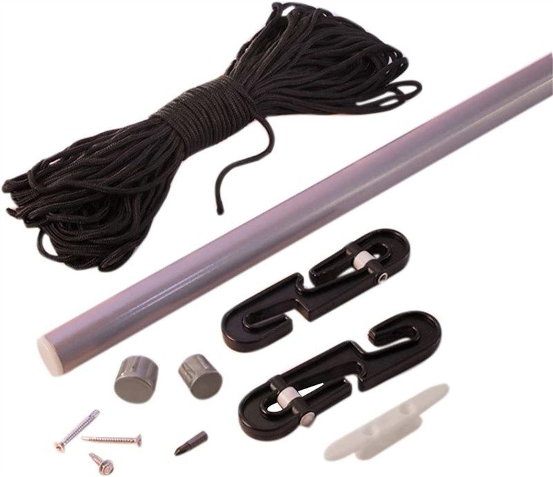 shelterlogic pull eaze roll up door kit 로고