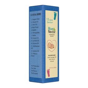 img 1 attached to Blue Nectar Ayurvedic Massage Organic Baby Care