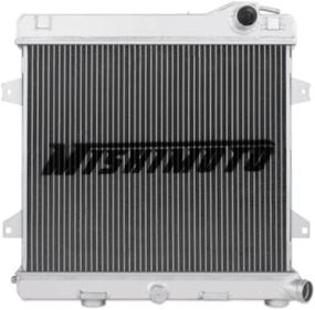 img 4 attached to Mishimoto MMRAD-E30-82 Performance Aluminum Radiator: Enhance Your BMW E30 3-Series 1984-1991 Cooling System