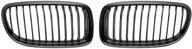 🔲 matte black euro front kidney grille grill for 2009-2011 e90 e91 323i 325i 328i 330i 335i lci facelift - enhanced seo logo