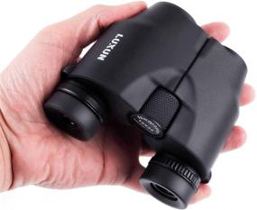 img 4 attached to 🔭 Compact Mini Binoculars: 12x25 for Adults & Kids – Perfect for Bird Watching, Hunting, Travel, Outdoor Sightseeing