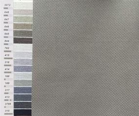 img 3 attached to 🧵 High-Quality 59"x 1 Yard 14ct Counted Cotton Aida Cloth Cross Stitch Fabric in Grey