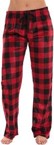 img 3 attached to Followme Fleece Pajama Sleepwear 45803 10195 RED M Women's Clothing