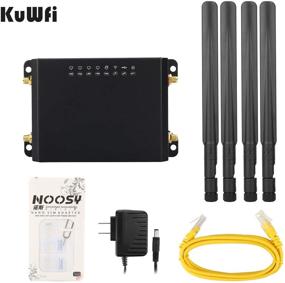 img 3 attached to 🌐 KuWFi 300Mbps 3G 4G LTE Car WiFi Wireless Router Extender with USB Port and SIM Card Slot, Strong Signal Car WiFi Routers with External Antennas for USA/Canada/Mexico SIM Card Compatibility