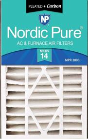 img 4 attached to 🌬️ Запасной фильтр для печи Nordic Pure 16X25X5: Оптимизируйте свою систему HVAC с высококачественной воздушной фильтрацией