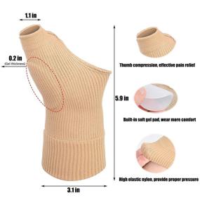 img 3 attached to Breathable Compression Arthritis Tendonitis Comfortable