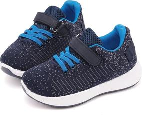 img 4 attached to Toandon Sneakers Breathable Lightweight Athletic Sports & Fitness for Running