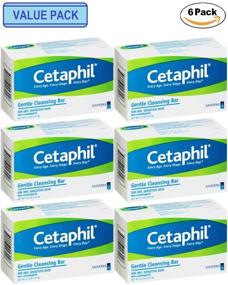 img 1 attached to Discover the Best Deal: Cetaphil Gentle Cleansing Bar (6 Pack) for Dry/Sensitive Skin
