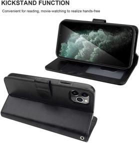 img 2 attached to Bocasal Leather Kickstand Shockproof Protective Cell Phones & Accessories