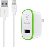 ⚡ enhanced ipad and iphone 5 charger by belkin - f8j125tt04-wht with chargesync cable (12w/2.4a) logo