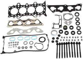 img 4 attached to HS26236PT-2 Vincos Head Gasket Set with Head Bolts - Compatible with 2001-2005 Civic DX LX VTEC D17A1 1.7L