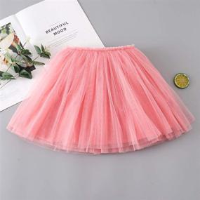 img 3 attached to Little Princess Dancing Ballerina Clothes Girls' Clothing for Skirts & Skorts