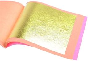 img 3 attached to Genuine Gold Leaf Sheets 23 75K Crafting for Craft Supplies