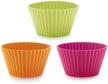 lekue 6 piece muffin cup set assorted logo