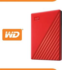 img 3 attached to 🔴 WD 2TB My Passport Portable External Hard Drive HDD - USB 3.0, USB 2.0 Compatible (Red)