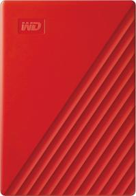 img 4 attached to 🔴 WD 2TB My Passport Portable External Hard Drive HDD - USB 3.0, USB 2.0 Compatible (Red)