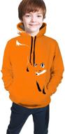niukom orange hoodies sweatshirt pullover logo