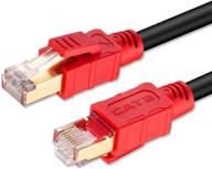 🔌 150 футов кабеля ethernet cat8 от mofahz - наружный сетевой кабель lan, 26awg высокоскоростной гигабит, 40gbps, 2000мгц, профессиональный премиум sftp интернет-кабель совместим с cat7/cat6/cat5. логотип