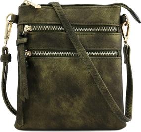 img 3 attached to Functional Multi Pocket Crossbody BLACK