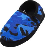 👟 norty sports fleece slippers 40846 4musbigkid boys' shoes - cozy & comfortable slippers for active kids logo