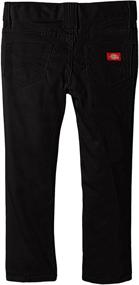 img 1 attached to Stretch Twill Pant with 5 Pockets for Little Girls by Dickies