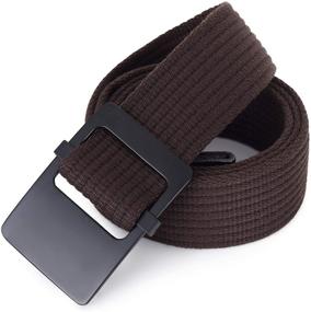 img 2 attached to Mile High Life Webbing Adjustable Men's Accessories