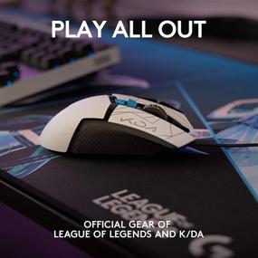 img 3 attached to 🎮 Logitech G502 Hero K/DA: Experience Unparalleled Gaming Performance with 25K Sensor, LIGHTSYNC RGB, and League of Legends KDA Design