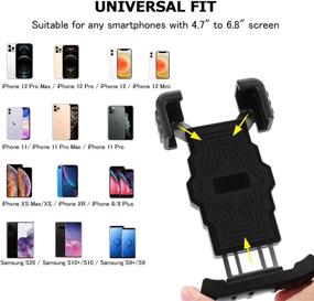 img 1 attached to Vorally Rotation Motorcycle Compatible Smartphones