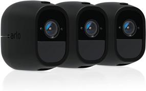 img 4 attached to 🔒 Enhance Your Arlo Pro Security - Premium Black Skins Pack (Set of 3) - Arlo Certified Accessory (VMA4200C)