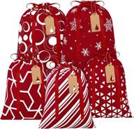 aneco christmas drawstring storing parties logo